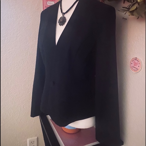 COPY - “HAVE” Elegant Black Coat size “ Medium “ - Picture 11 of 13